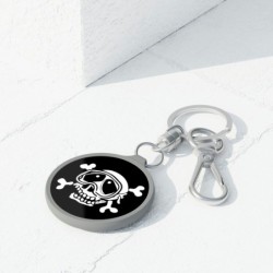 Pirate Keyring Tag