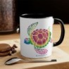 Turtle Accent Coffee Mug, 11oz