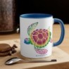 Turtle Accent Coffee Mug, 11oz