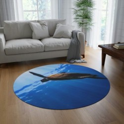 Turtle Round Rug