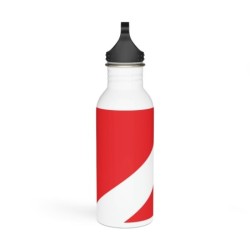 Flag Stainless Steel Water Bottle