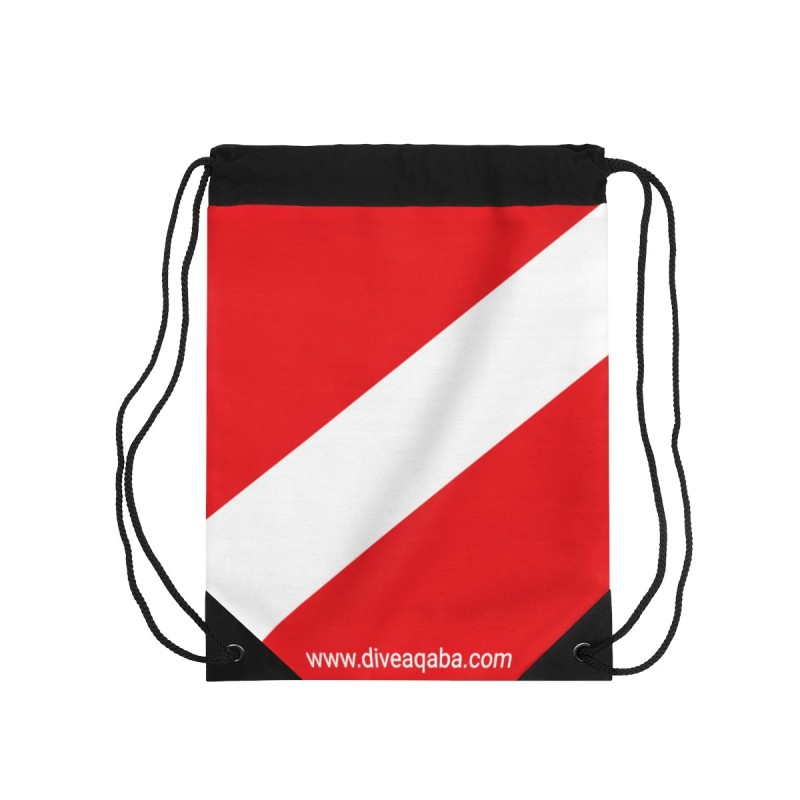 Flag Drawstring Bag