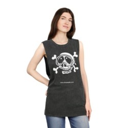 Pirate Unisex Stonewash Tank Top