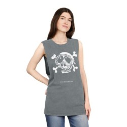 Pirate Unisex Stonewash Tank Top