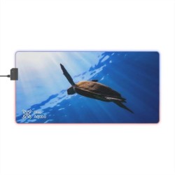 Turtle LED Gaming Mouse Pad