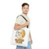 Puffer AOP Tote Bag