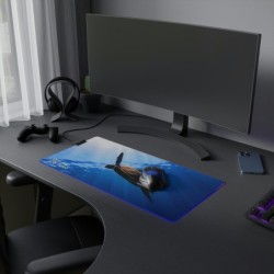 Turtle LED Gaming Mouse Pad