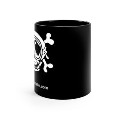 Pirate 11oz Black Mug