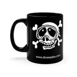 Pirate 11oz Black Mug