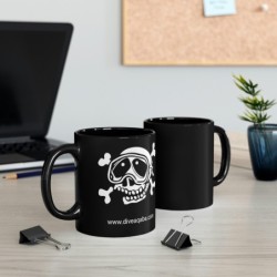 Pirate 11oz Black Mug