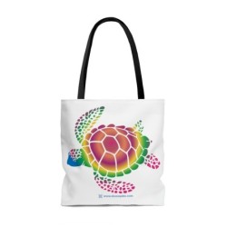 Turtle AOP Tote Bag