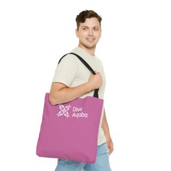 Pink AOP Tote Bag