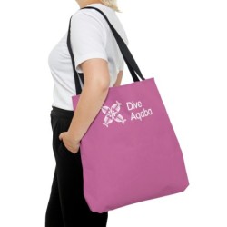 Pink AOP Tote Bag