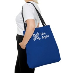 Blue AOP Tote Bag