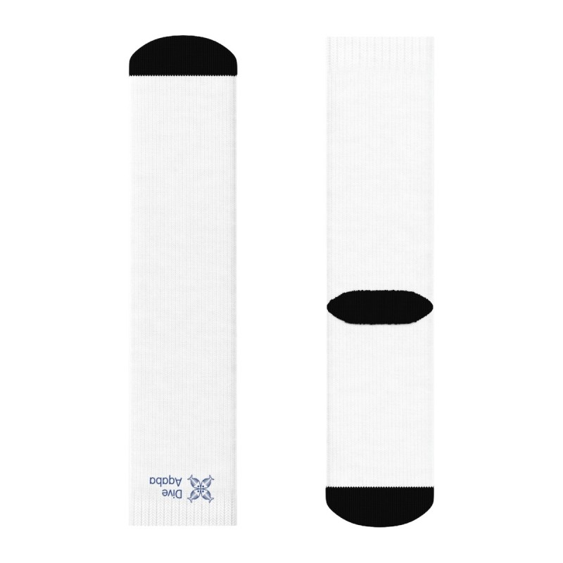 White Crew Socks