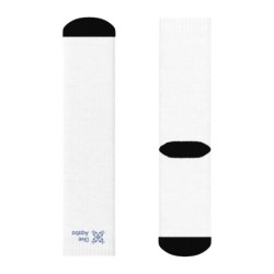 White Crew Socks