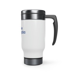 Stainless Steel Travel Mug with Handle, 14oz