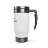 Stainless Steel Travel Mug with Handle, 14oz