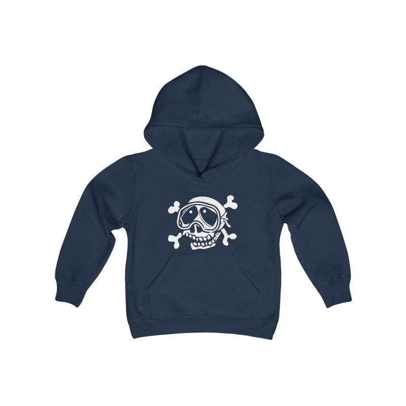 Pirate Youth Heavy Blend Hooded Sweatshirt